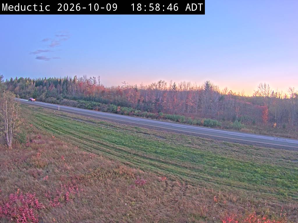 Web Cam image of Meductic (NB Highway 2)