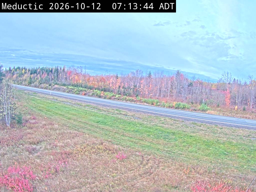 Web Cam image of Meductic (NB Highway 2)