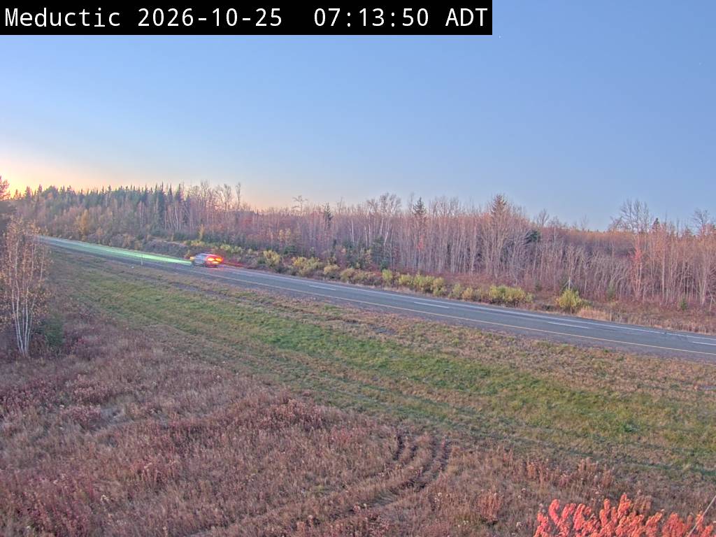 Web Cam image of Meductic (NB Highway 2)