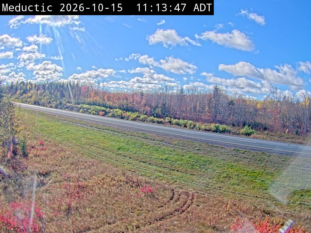 Web Cam image of Meductic (NB Highway 2)