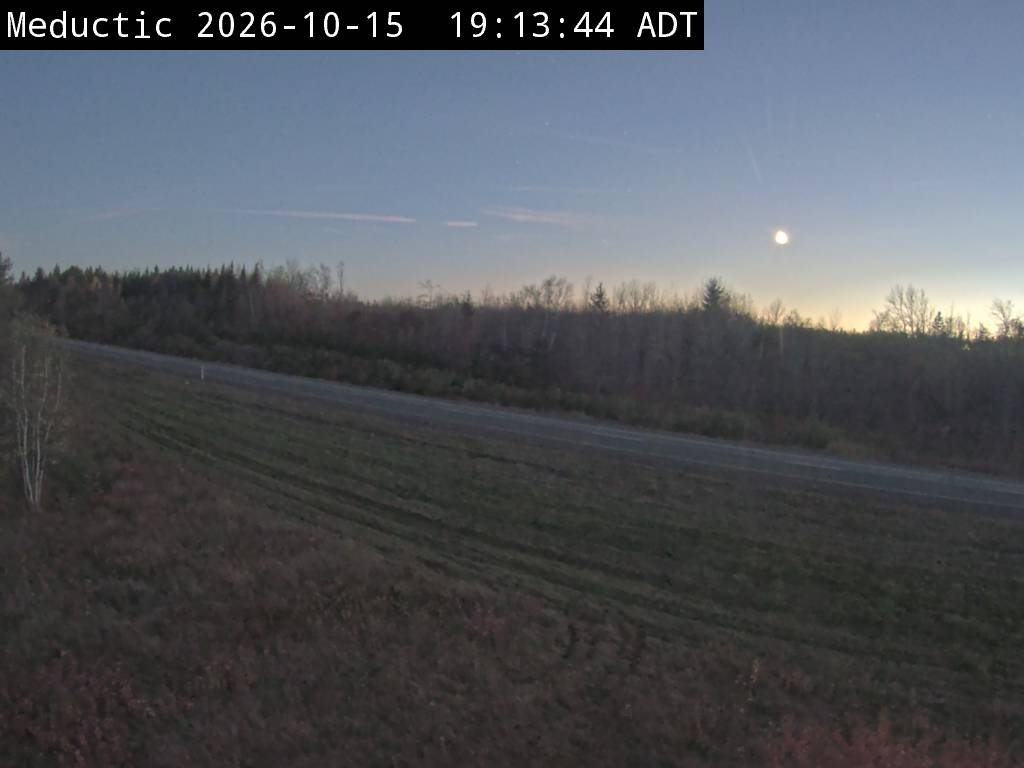 Web Cam image of Meductic (NB Highway 2)