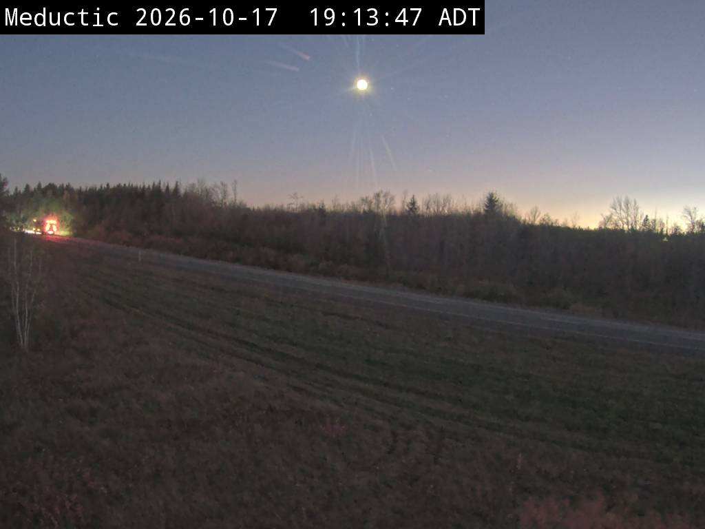 Web Cam image of Meductic (NB Highway 2)