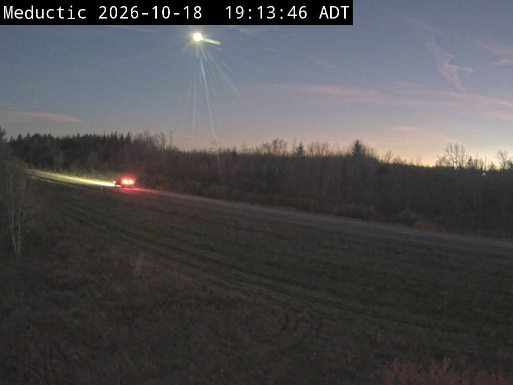 Web Cam image of Meductic (NB Highway 2)