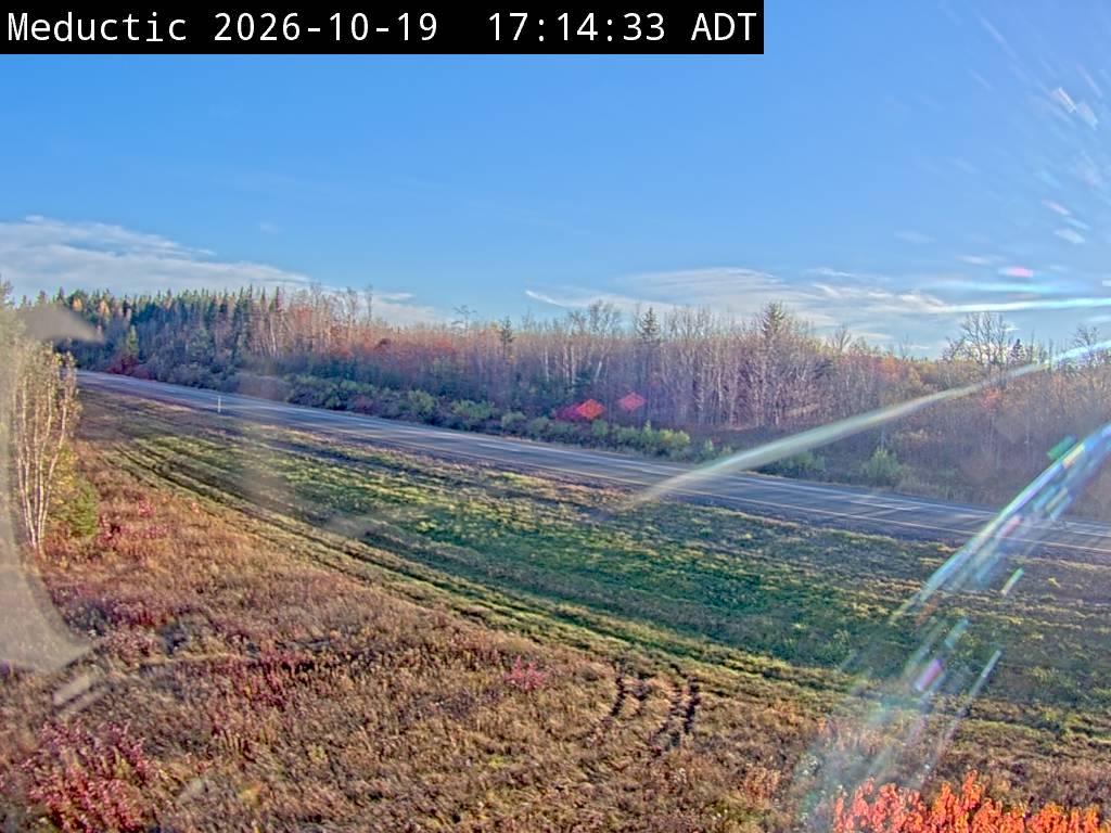 Web Cam image of Meductic (NB Highway 2)