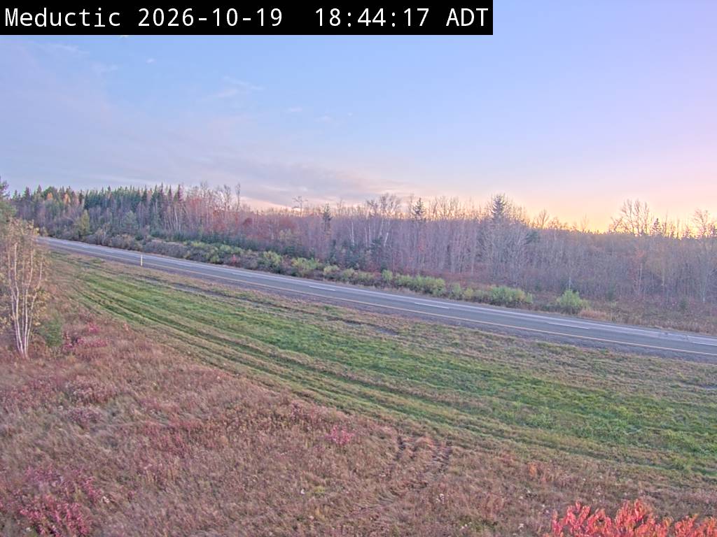 Web Cam image of Meductic (NB Highway 2)