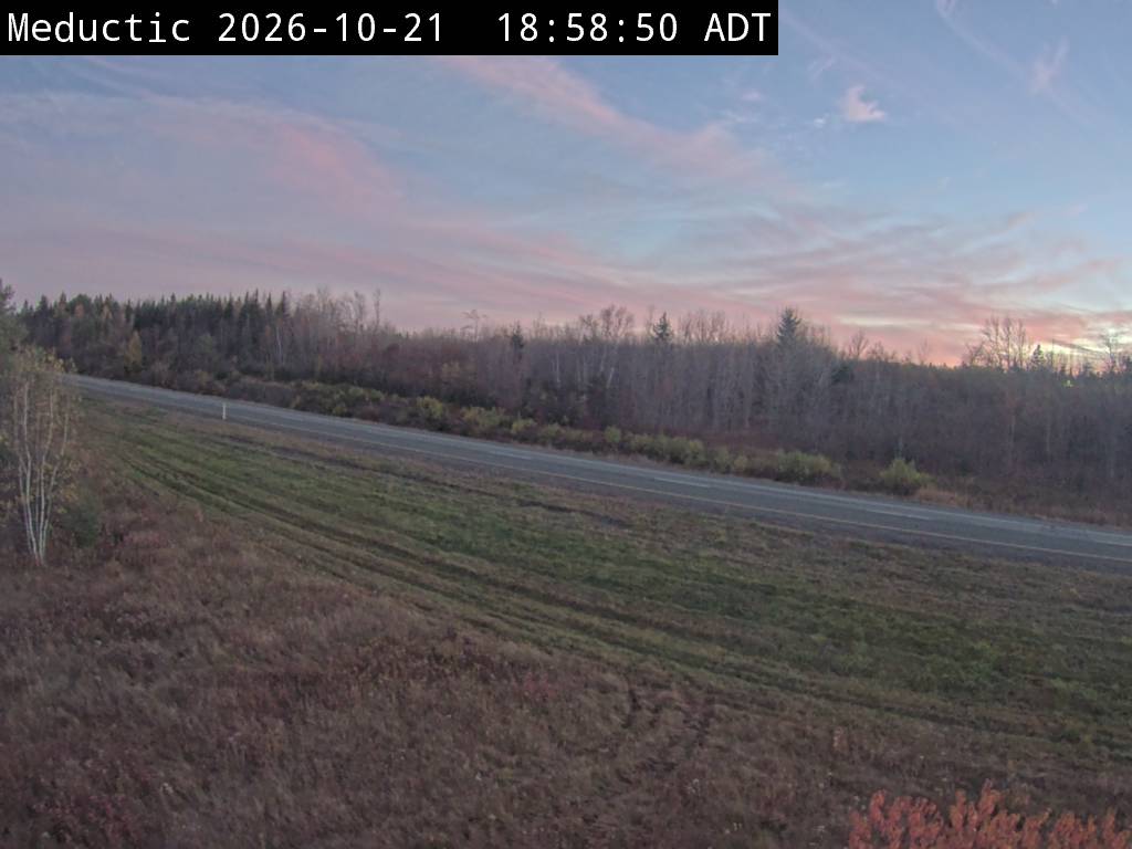 Web Cam image of Meductic (NB Highway 2)