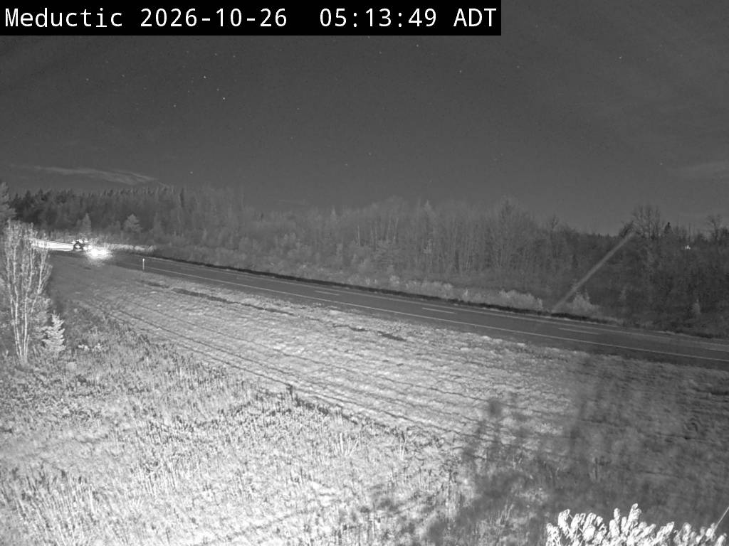 Web Cam image of Meductic (NB Highway 2)