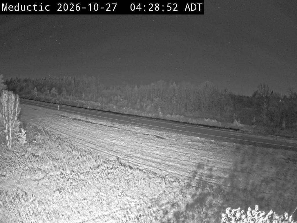 Web Cam image of Meductic (NB Highway 2)