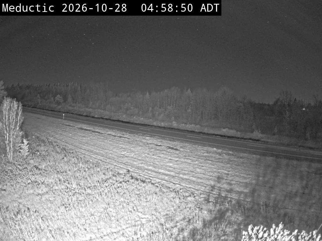 Web Cam image of Meductic (NB Highway 2)