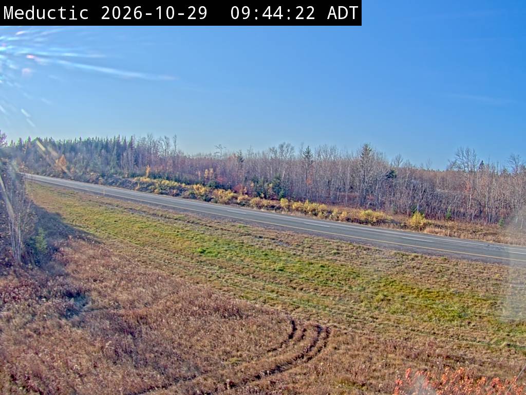 Web Cam image of Meductic (NB Highway 2)