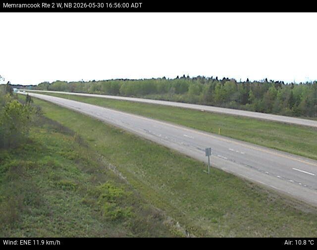 Web Cam image of Memramcook (NB Highway 2)