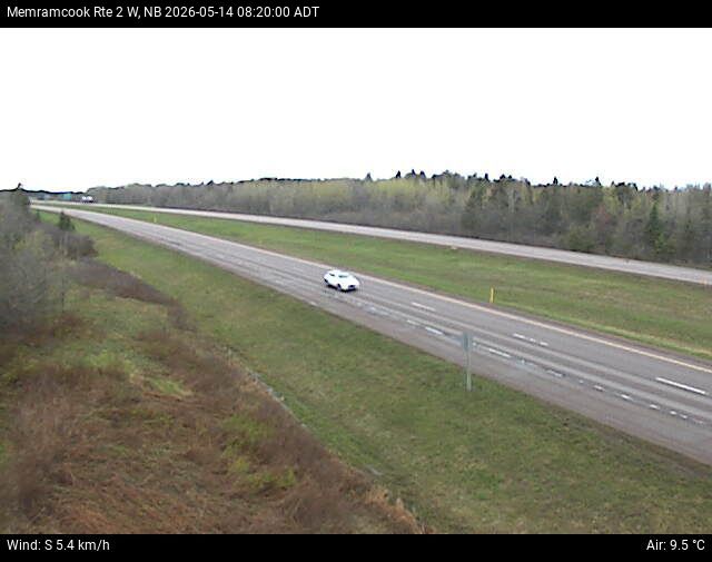 Web Cam image of Memramcook (NB Highway 2)