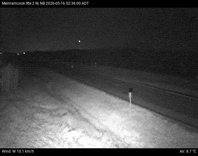 Web Cam image of Memramcook (NB Highway 2)