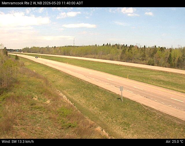 Web Cam image of Memramcook (NB Highway 2)