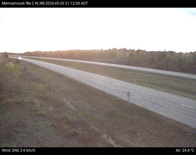Web Cam image of Memramcook (NB Highway 2)