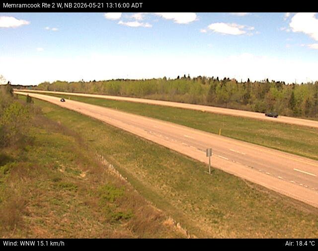 Web Cam image of Memramcook (NB Highway 2)