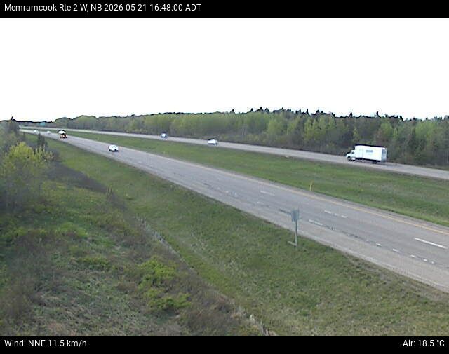 Web Cam image of Memramcook (NB Highway 2)