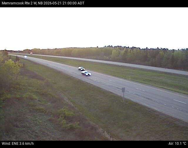 Web Cam image of Memramcook (NB Highway 2)