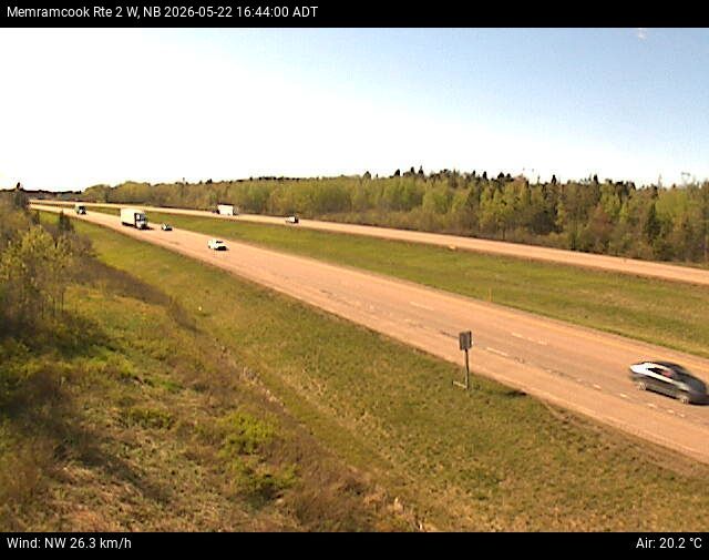 Web Cam image of Memramcook (NB Highway 2)