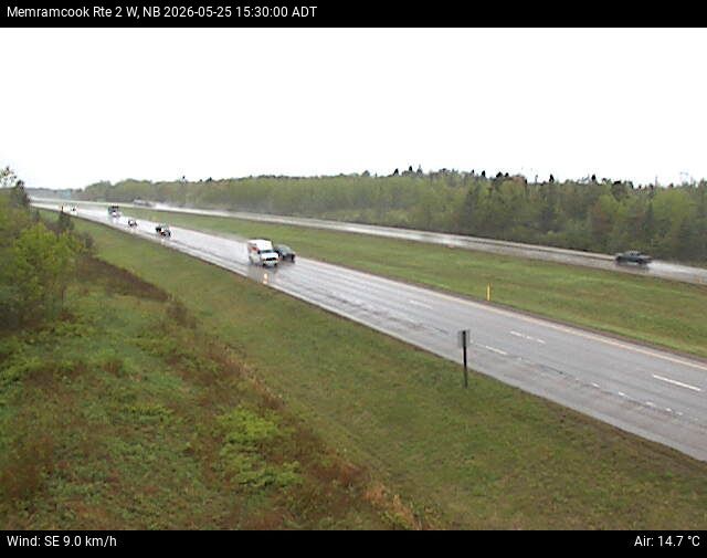 Web Cam image of Memramcook (NB Highway 2)