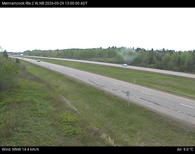 Web Cam image of Memramcook (NB Highway 2)