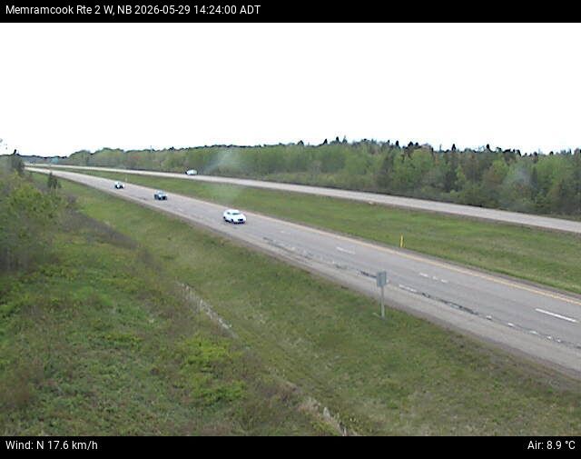 Web Cam image of Memramcook (NB Highway 2)