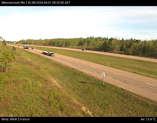 Web Cam image of Memramcook (NB Highway 2)