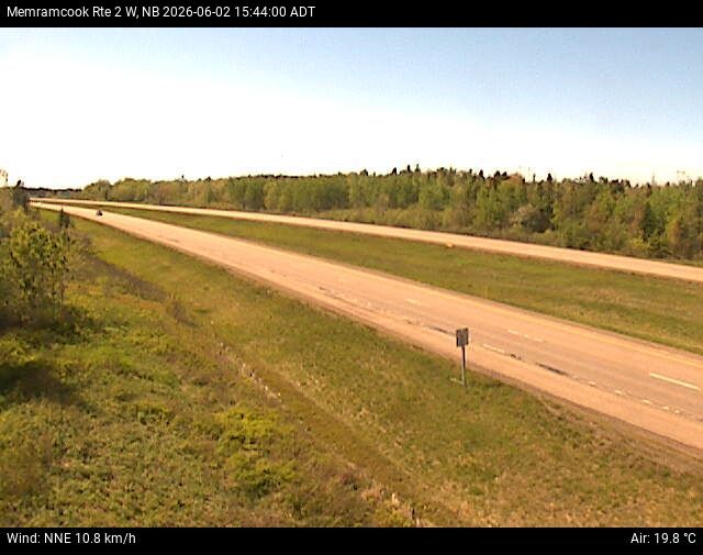 Web Cam image of Memramcook (NB Highway 2)