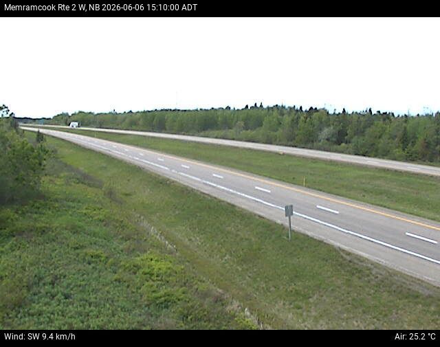 Web Cam image of Memramcook (NB Highway 2)