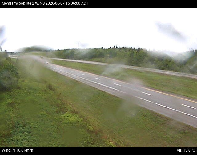 Web Cam image of Memramcook (NB Highway 2)