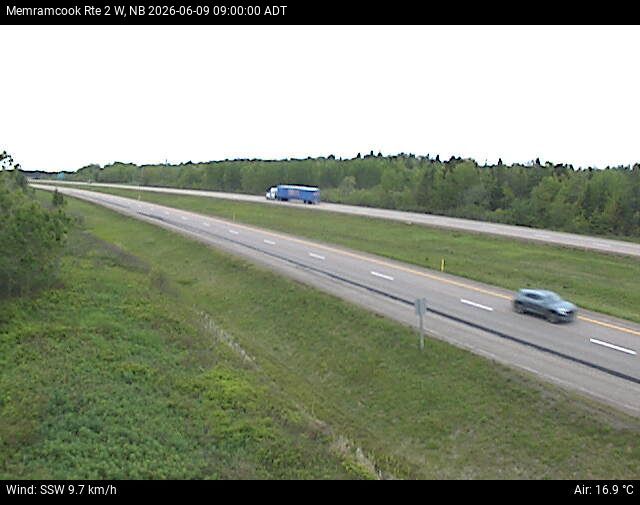 Web Cam image of Memramcook (NB Highway 2)