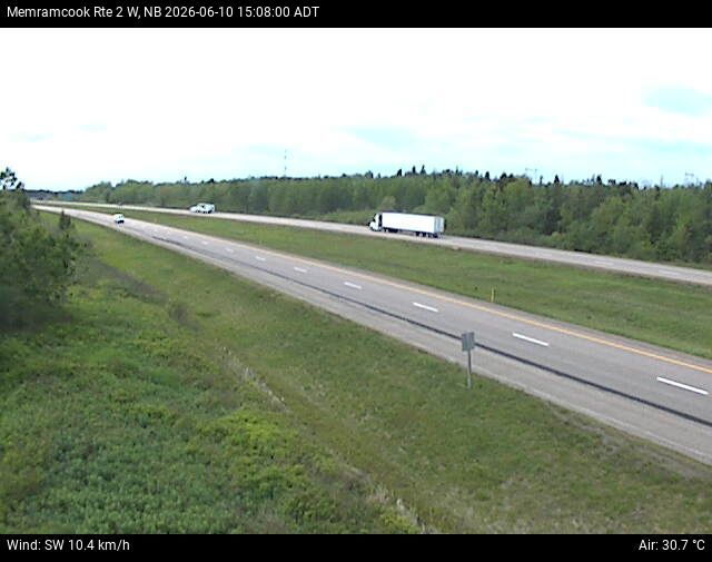 Web Cam image of Memramcook (NB Highway 2)