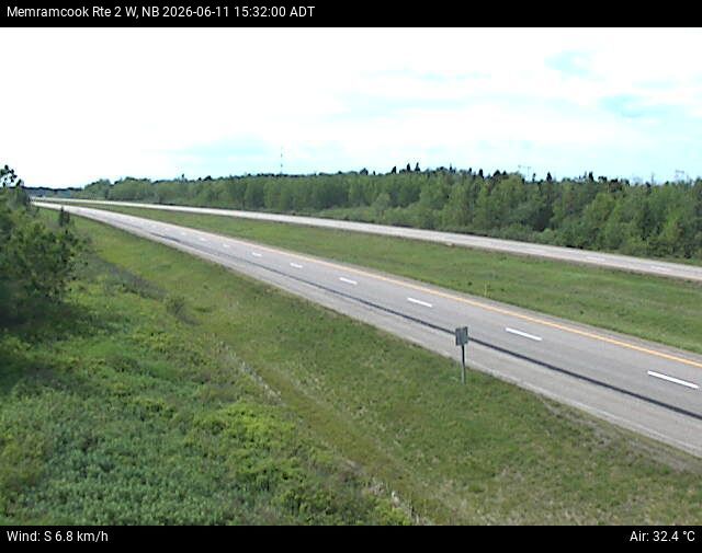 Web Cam image of Memramcook (NB Highway 2)