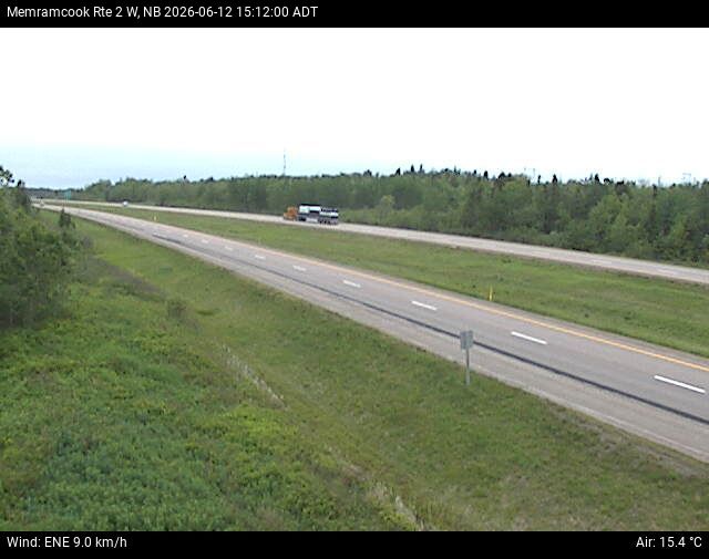 Web Cam image of Memramcook (NB Highway 2)