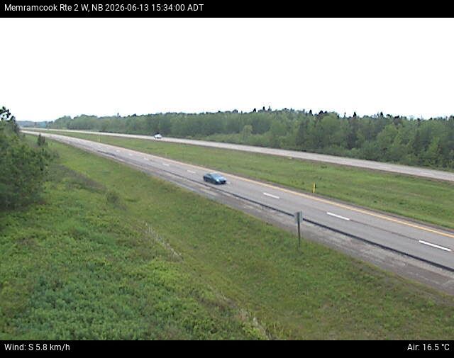 Web Cam image of Memramcook (NB Highway 2)