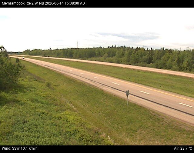 Web Cam image of Memramcook (NB Highway 2)