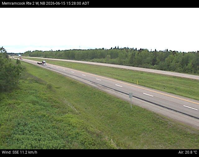 Web Cam image of Memramcook (NB Highway 2)