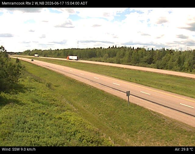 Web Cam image of Memramcook (NB Highway 2)
