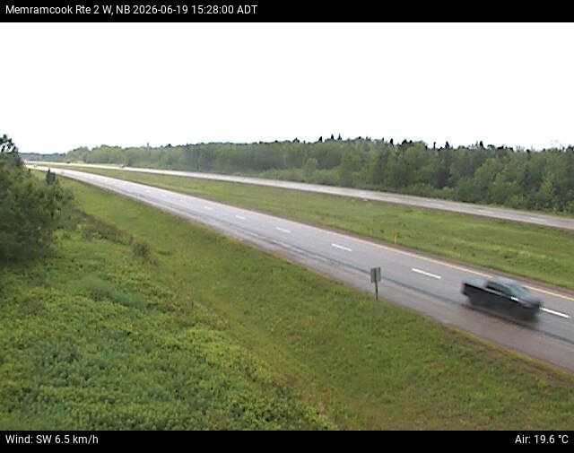 Web Cam image of Memramcook (NB Highway 2)