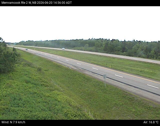 Web Cam image of Memramcook (NB Highway 2)