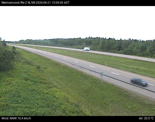 Web Cam image of Memramcook (NB Highway 2)