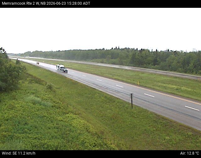 Web Cam image of Memramcook (NB Highway 2)