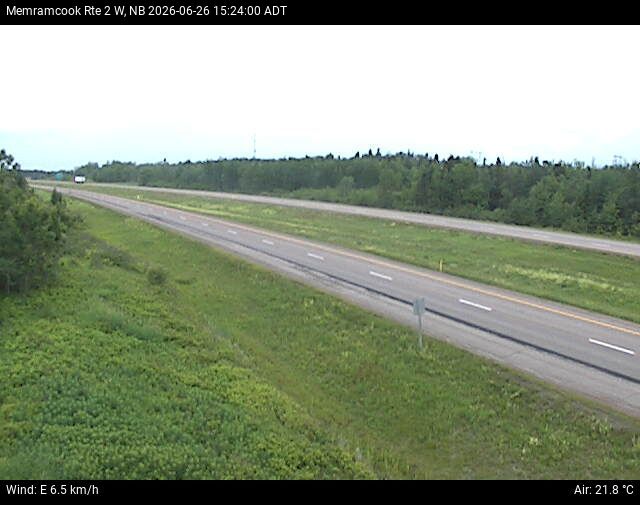Web Cam image of Memramcook (NB Highway 2)