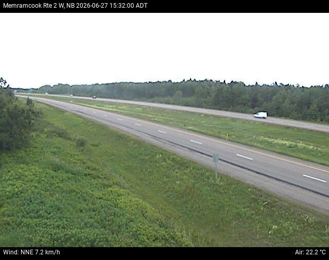 Web Cam image of Memramcook (NB Highway 2)