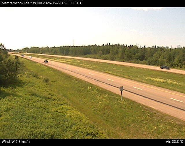 Web Cam image of Memramcook (NB Highway 2)
