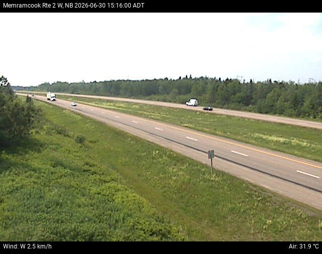 Web Cam image of Memramcook (NB Highway 2)