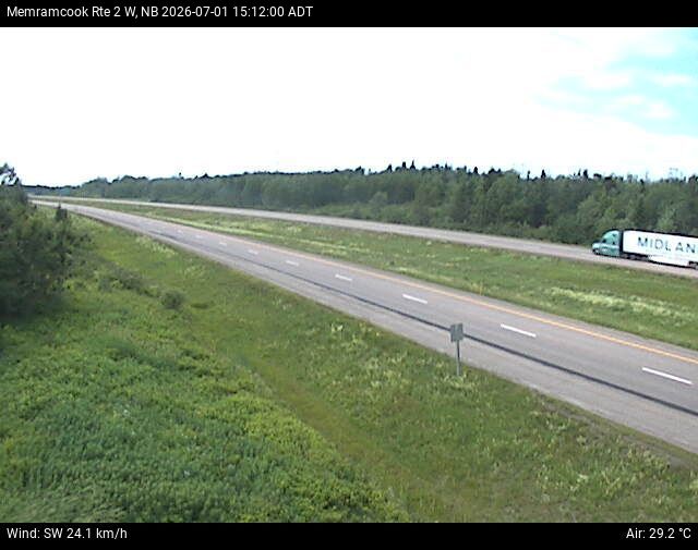 Web Cam image of Memramcook (NB Highway 2)