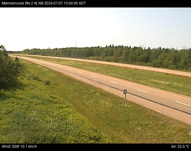 Web Cam image of Memramcook (NB Highway 2)
