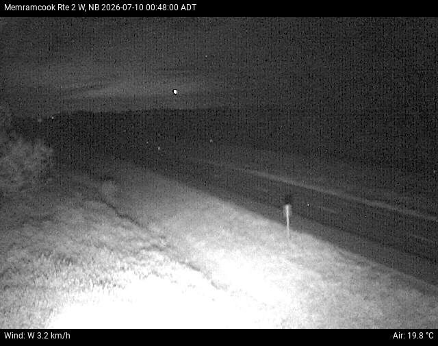 Web Cam image of Memramcook (NB Highway 2)
