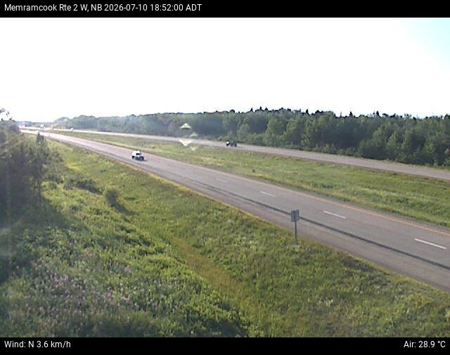 Web Cam image of Memramcook (NB Highway 2)